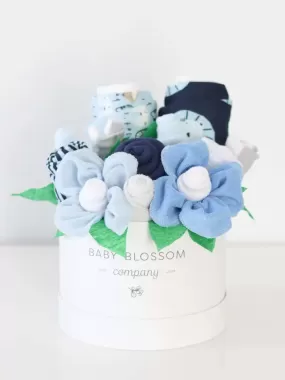 Baby Boy Gift Basket Newborn Box - Little Boy Blue