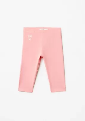 Basic Baby Girl Leggings - Pink