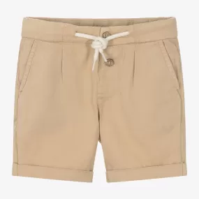 Beige Chino Shorts