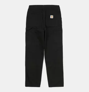 Carhartt WIP Double Knee Pant in Black Rinsed