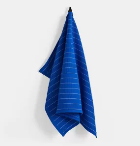 HAY Canteen Tea Towel in Blue Pinstripe