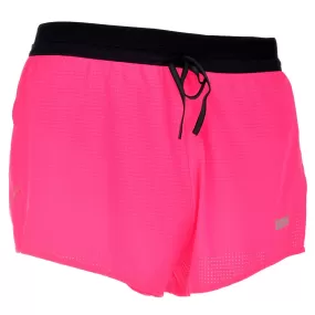 Men's Aeroelite 2" Split Shorts- Hot Pink