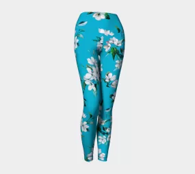 Morning Floral Yoga Leggings