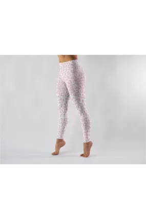 Pink Leopard Print Premium Leggings