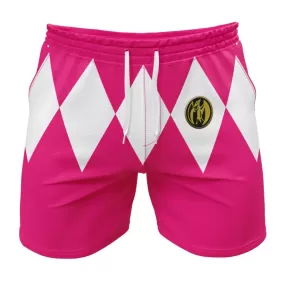 Power Rangers 'Pink Ranger' Gym Shorts