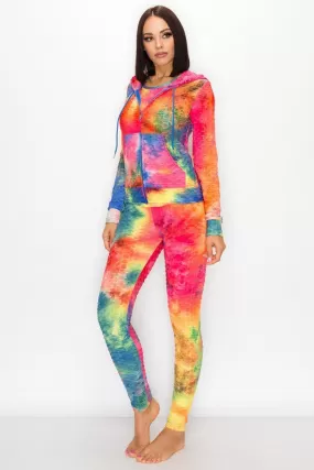 Rainbow -3 Pc Bubble Texture Legging Set