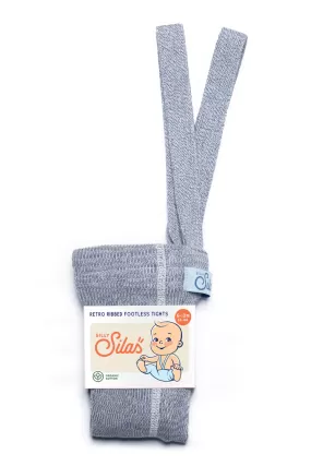 Silly Silas - Footless Tights - Marshmallow Sky