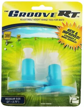 The Groove RT Adjustable Driving Range Tees for Mats