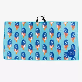 USA Popsicle Golf Towel