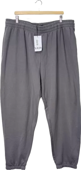 Yours Grey Jogger Trousers UK 20