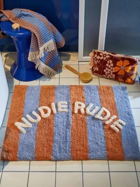 Zelia Nudie Rudie Bath Mat | Blue Jay